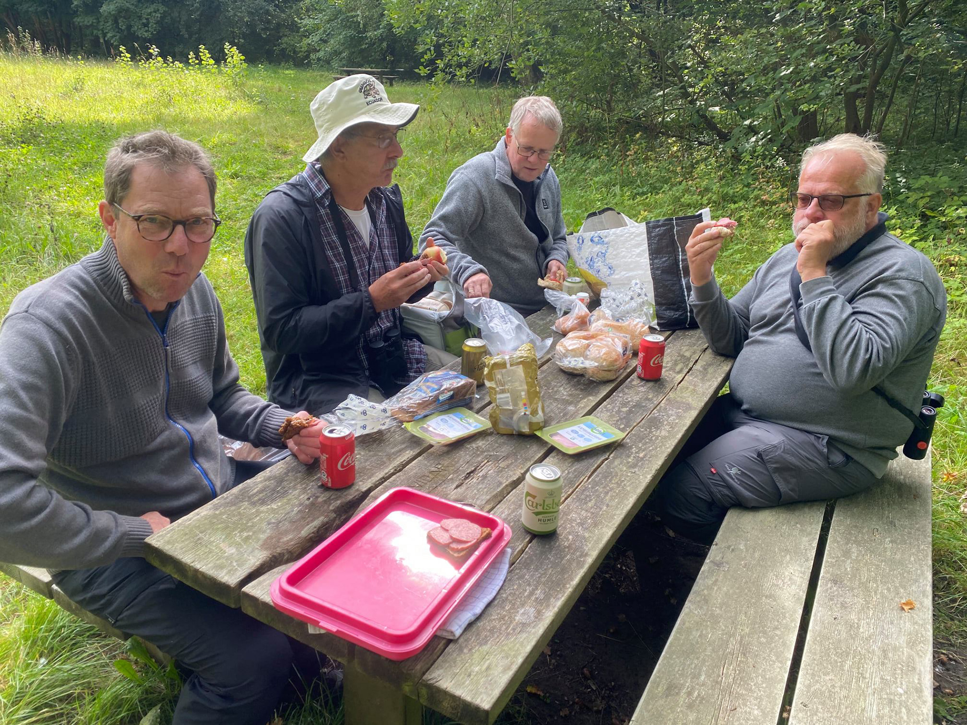Frokost i det grønne. Vestamager. Foto: John Jensen