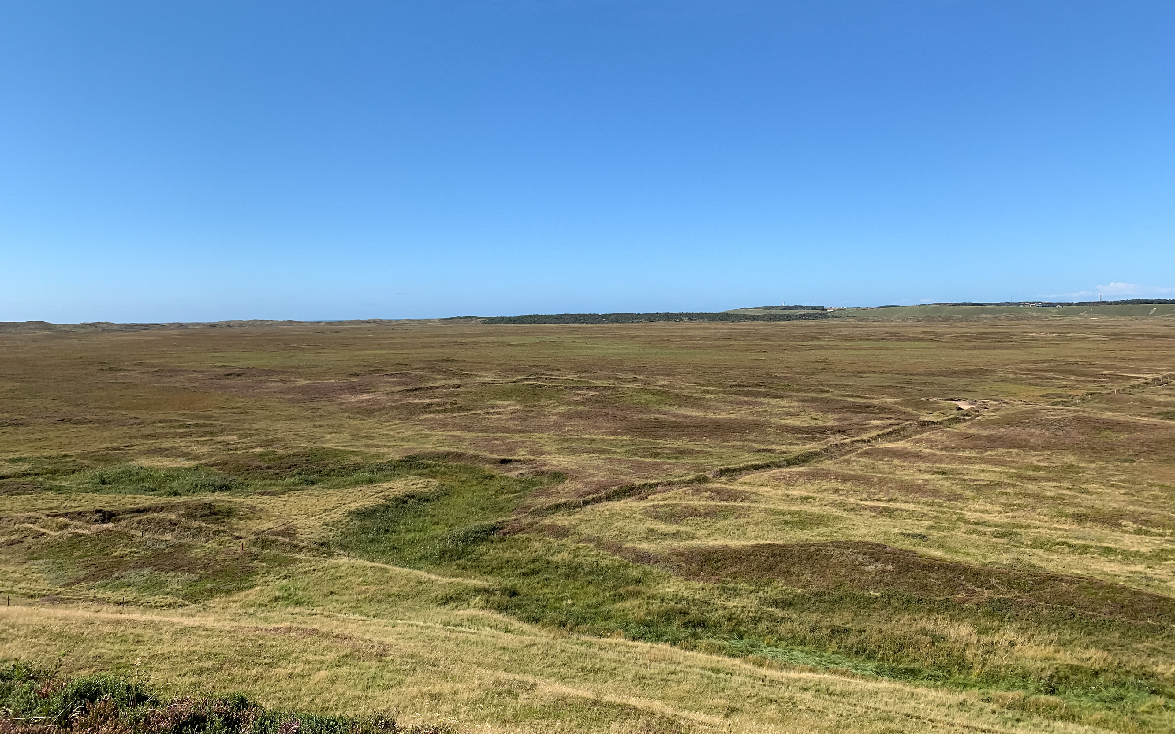 Udsigt fra udsigtsplatformen ved Sårup