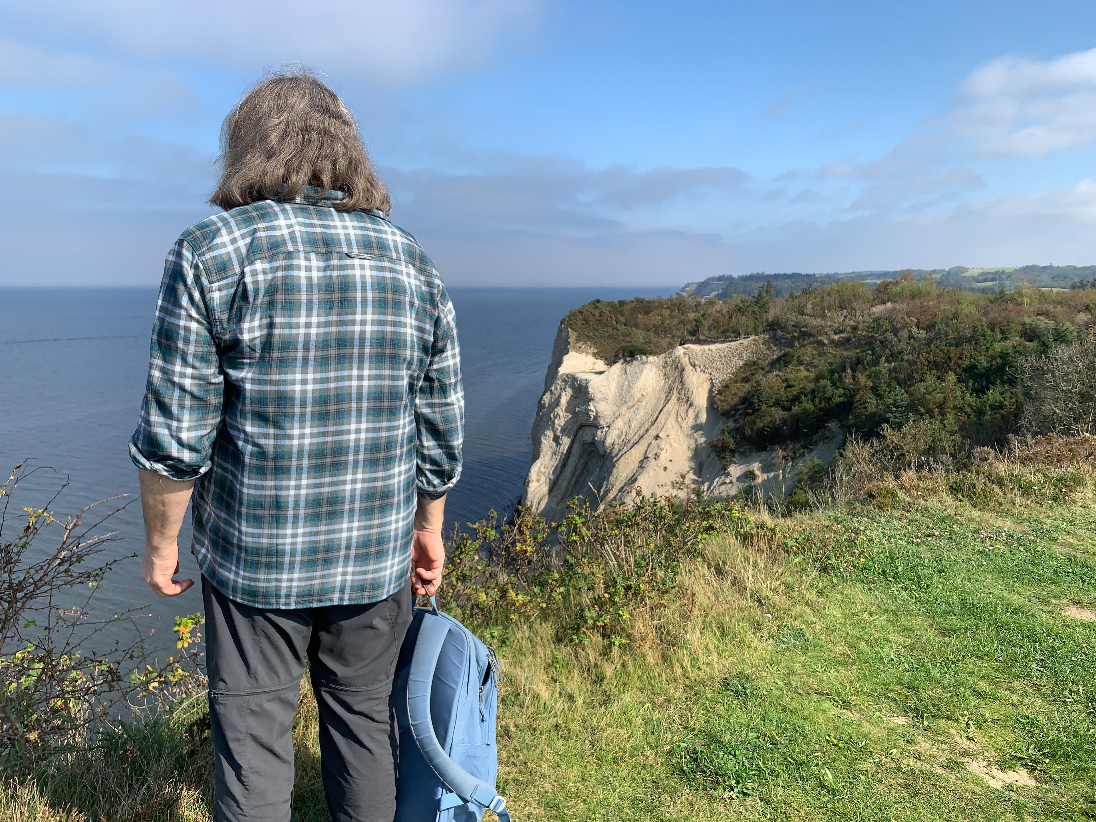 En storebror der overskuer molerskrænter på Fur