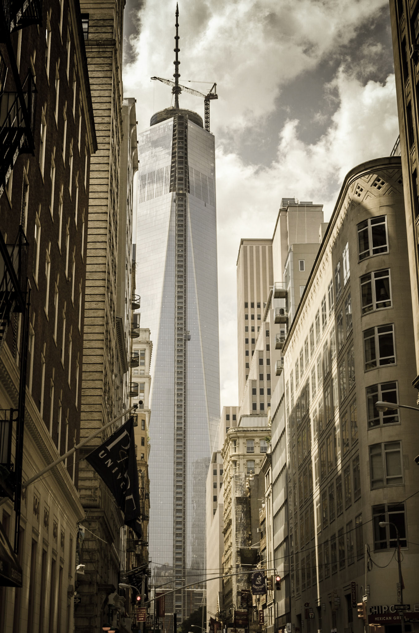 Construction of One World Trade Center