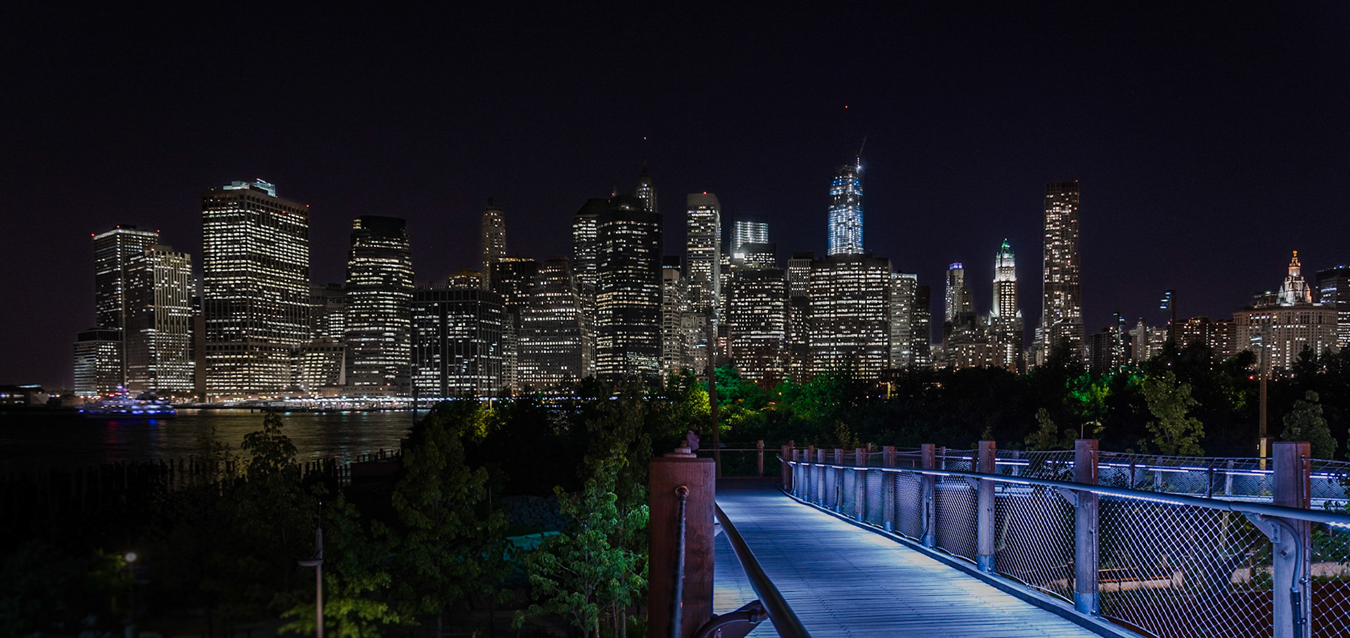 NYC Skyline by night