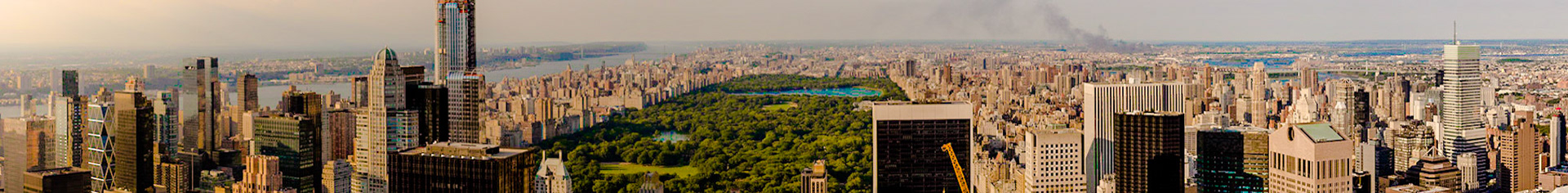 View of Central Park from Top of The Rock
