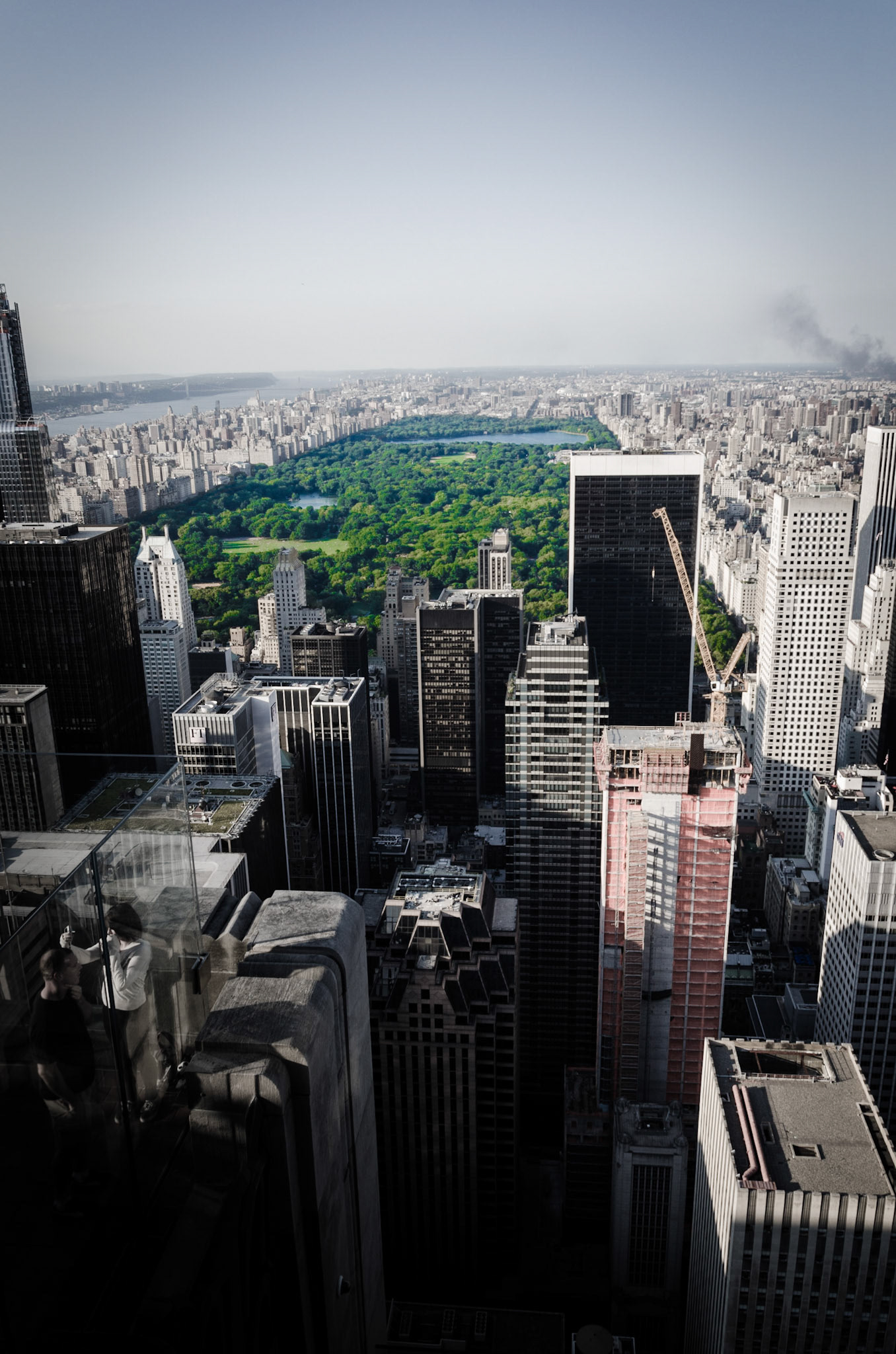 View of Central Park from Top of The Rock
