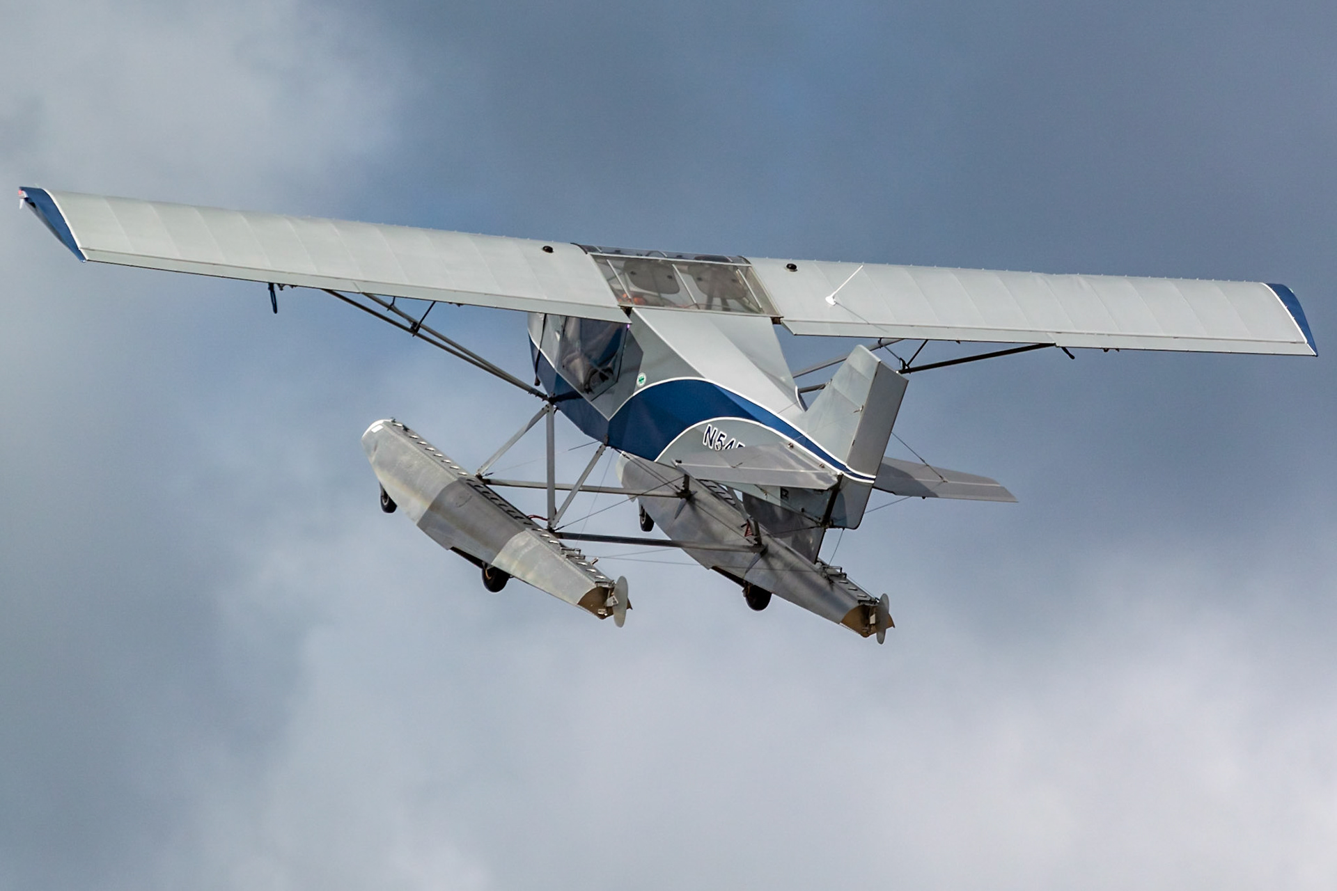 Rans S-6S Coyote II Super Six (N545DM, c/n 06061754-S) at the 33rd annual Bowman Field (B10; Livermore Falls, ME) Fly-in on 2019-08-24.