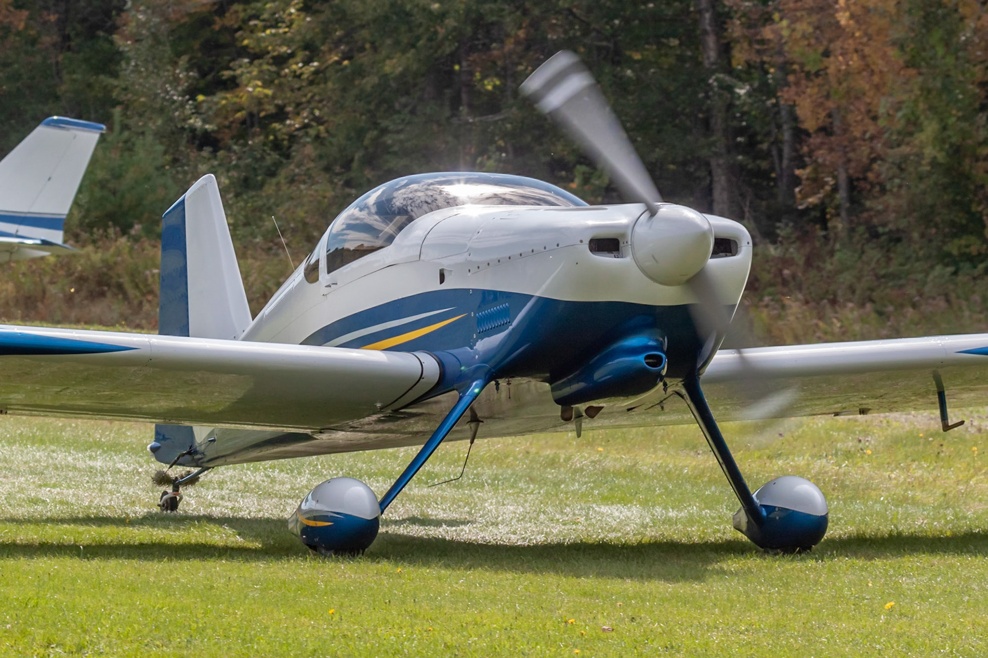 Van’s RV-6 (N895AG, c/n 25235) at the 2019 FALL-ow ME! Fly-in at Thompson Memorial Field (ME62; Pittsfield, ME) on 2019-09-28.