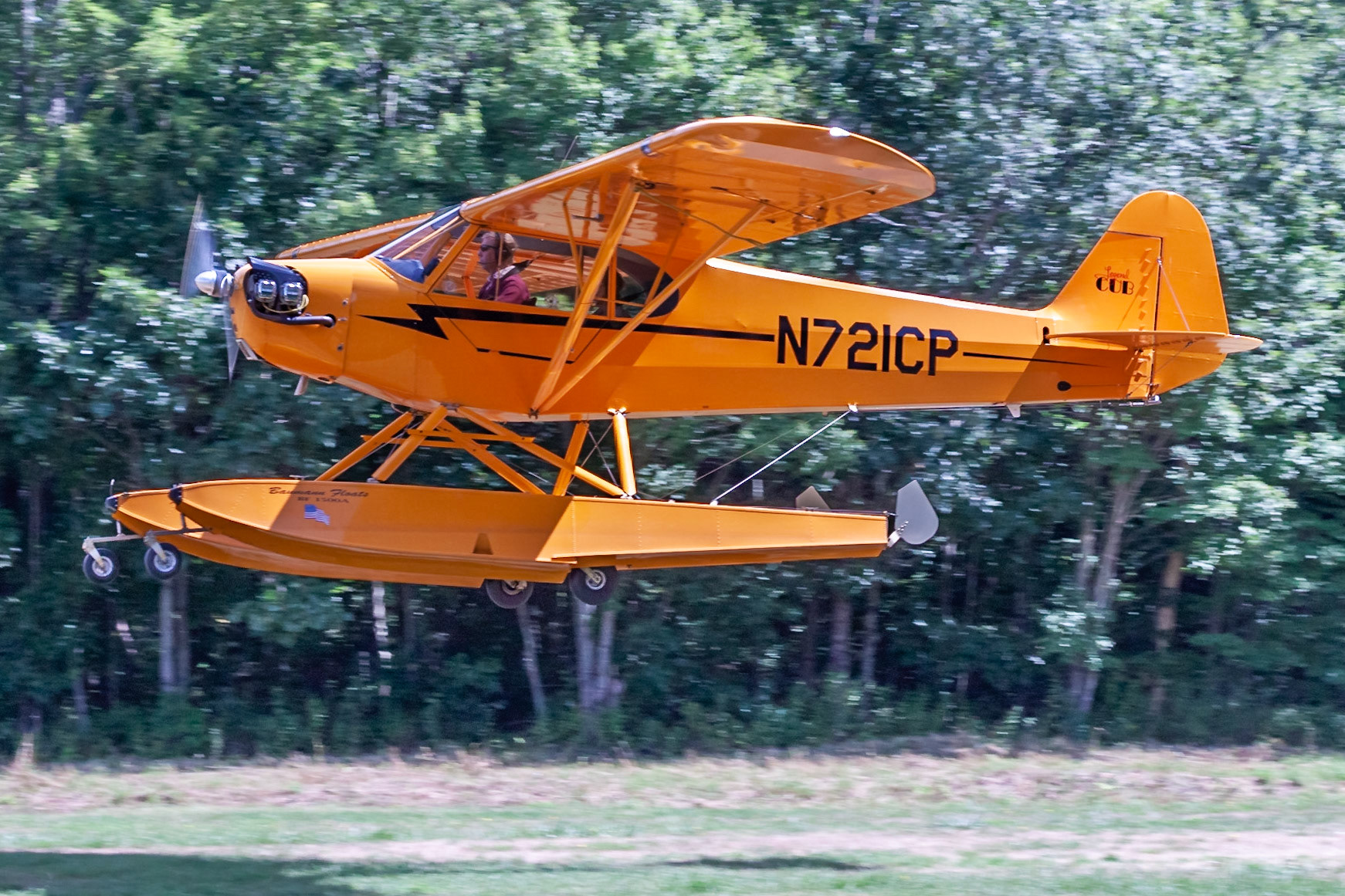 American Legend AL3 (N721CP, c/n AL-1161) at the Bowman Field (B10) fly-in on 2022-08-27.