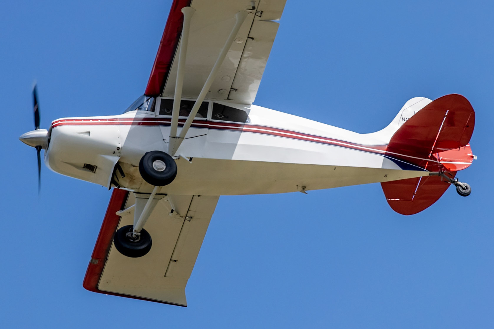 Maule M-4-220C (N40326, c/n 2101C) at the Bowman Field (B10) fly-in on 2022-08-27.