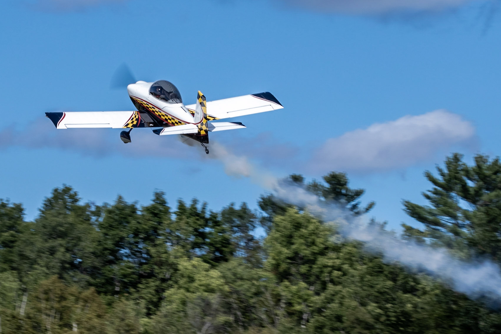 Van’s RV-8 (N43FP, c/n 80395) at the Bowman Field (B10) fly-in on 2022-08-27.