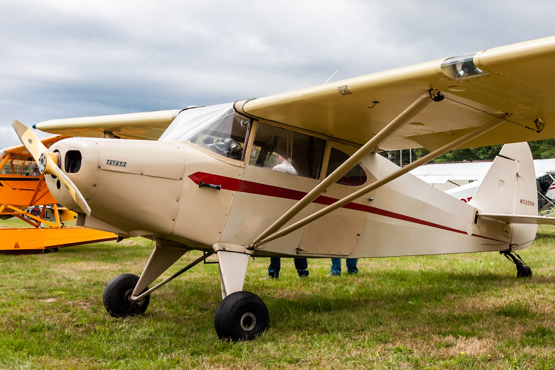 Piper PA-16 Clipper (N5255H, c/n 16-59) at the Bowman Field (B10) fly-in on 2022-08-27.