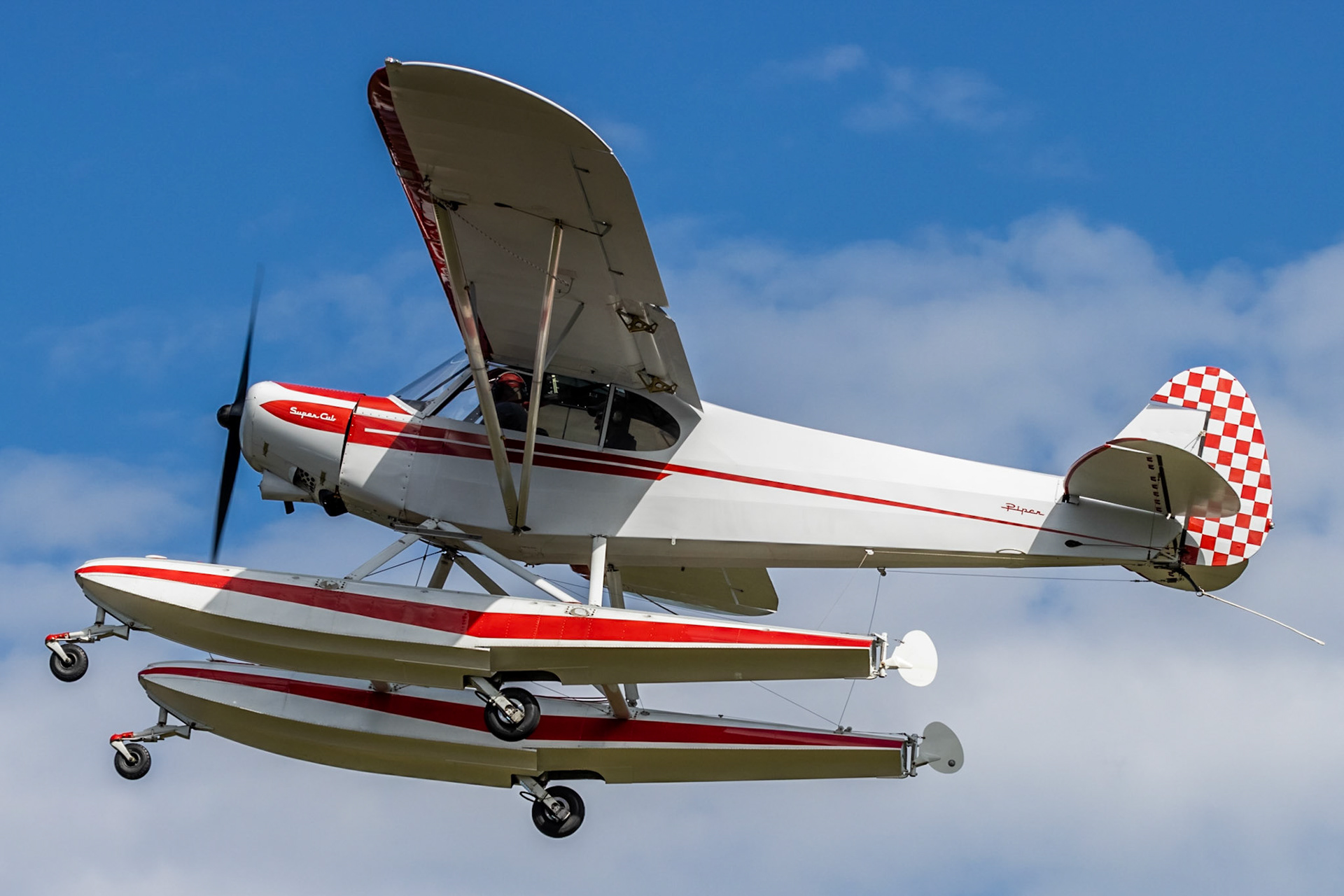 Piper PA-18-150 Super Cub (N4428Z, c/n 18-8766) at the Bowman Field (B10) fly-in on 2022-08-27.