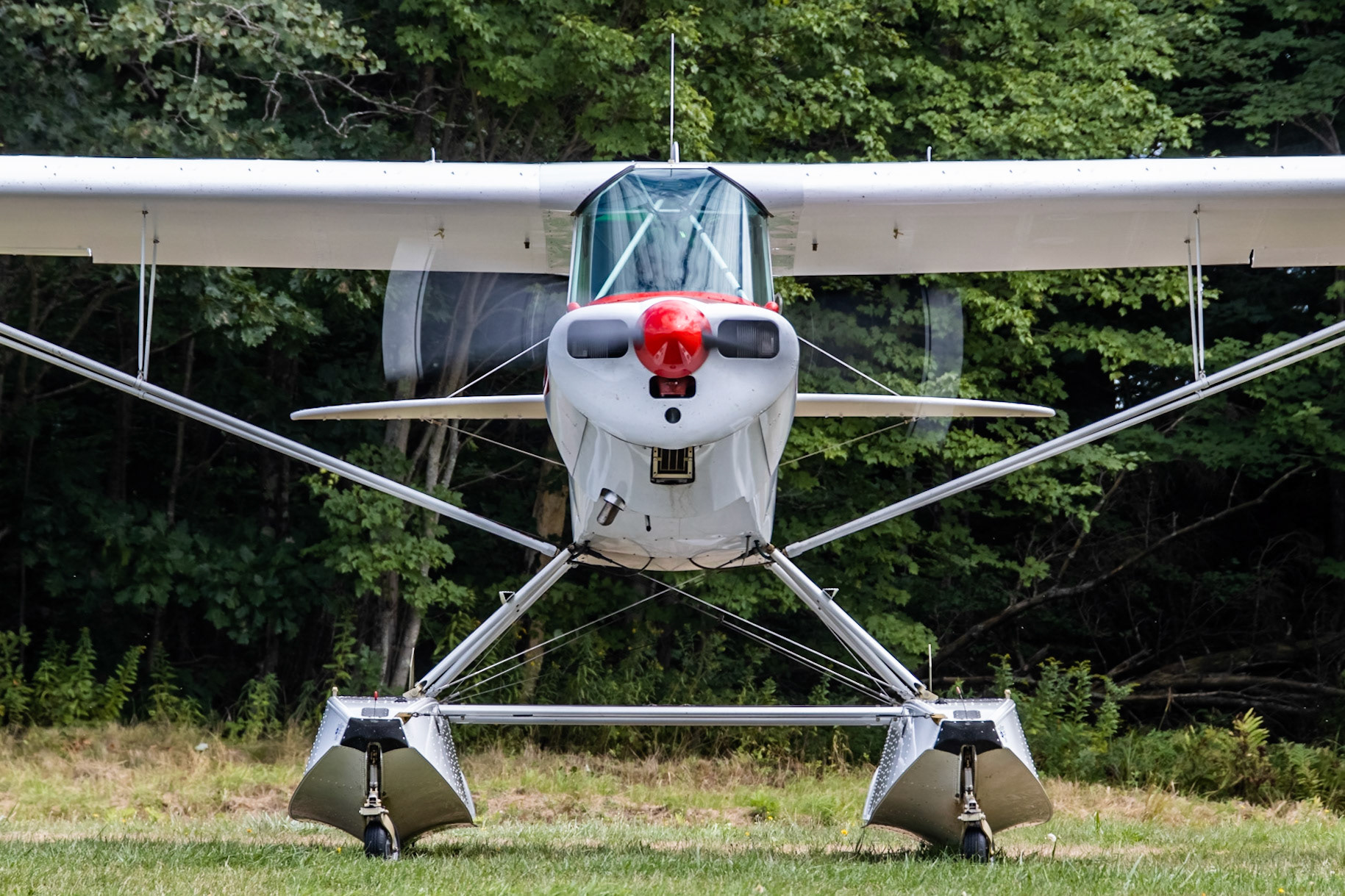 Piper PA-11 Cub Special (N5081H, c/n 11-688) at the Bowman Field (B10) fly-in on 2022-08-27.