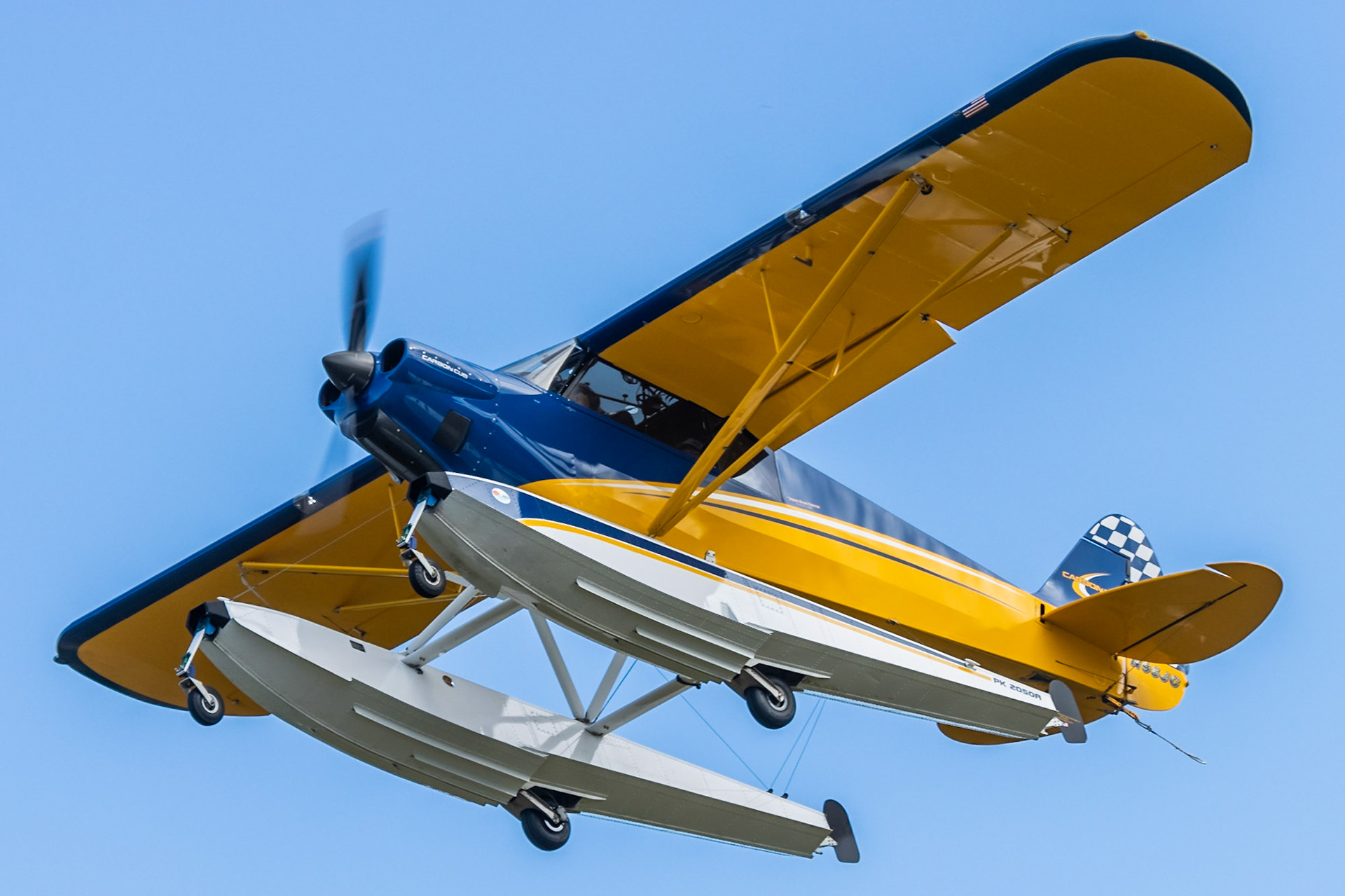 CubCrafters CC11-160 Carbon Cub SS (N95JC, c/n CC11-00424) at the Bowman Field (B10) fly-in on 2022-08-27.