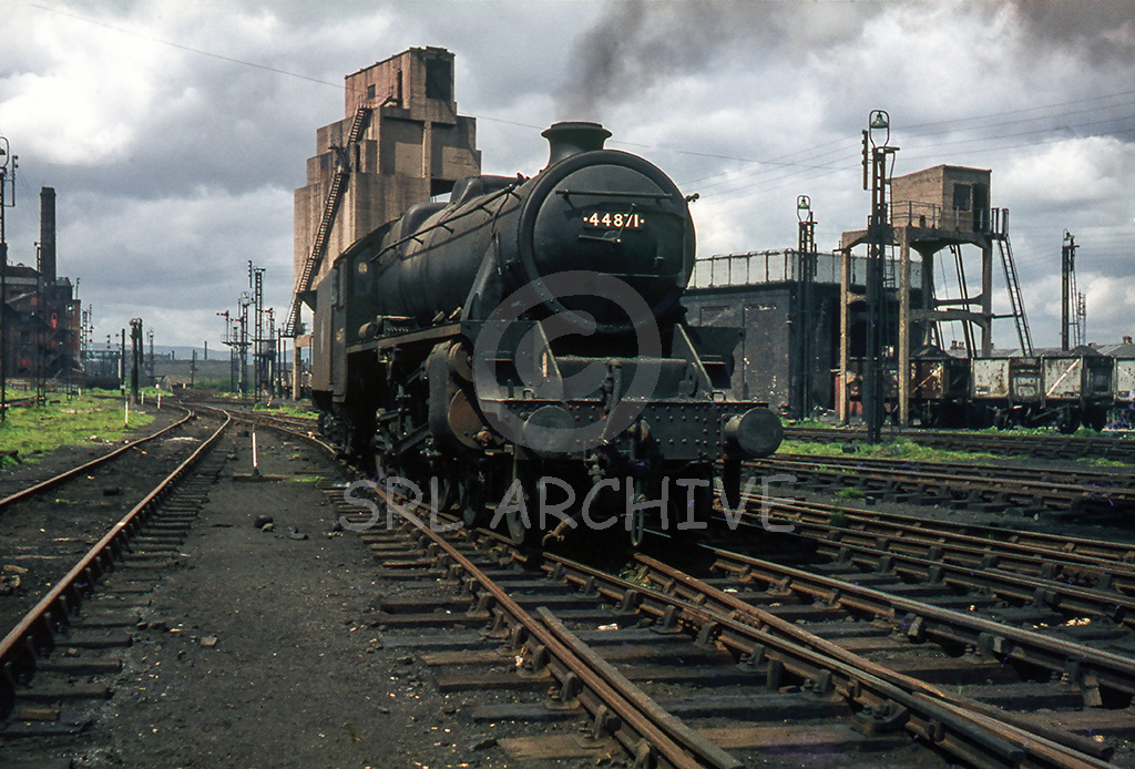 44871 in the yard at 9K Bolton MPD 6th June 1968 SRL No 1156 