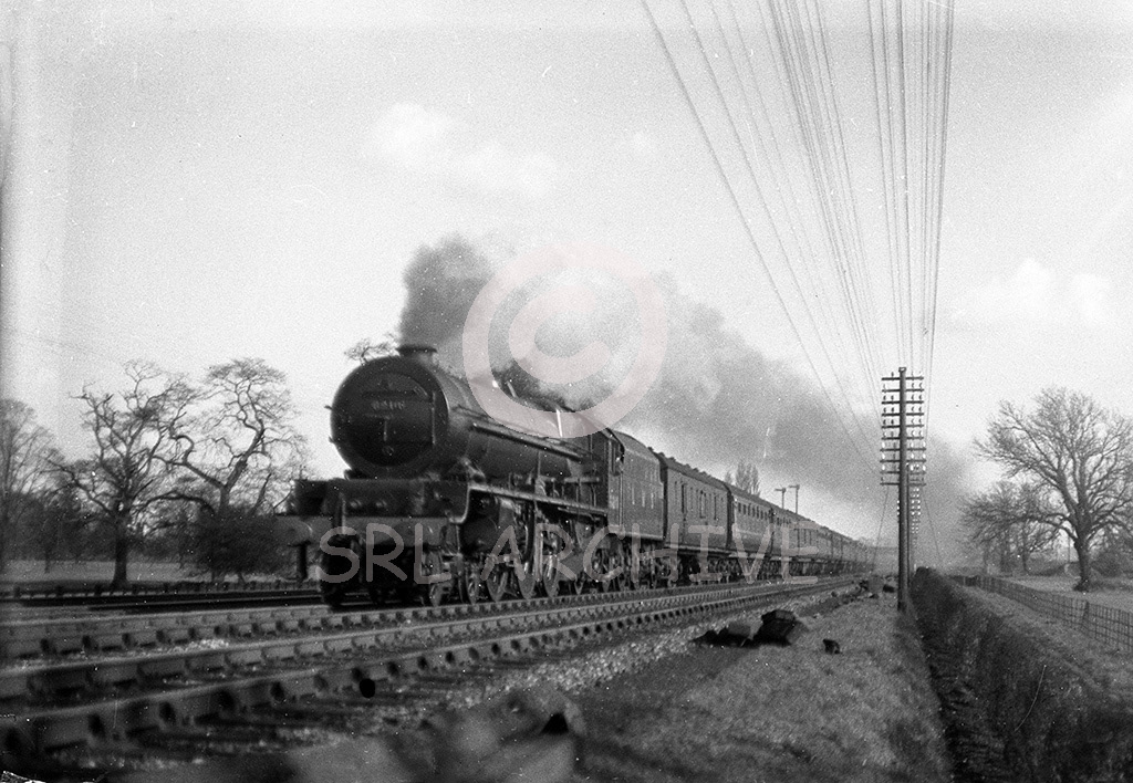 Stanier LMS Princess Royal Class 4-6-2 No 6210 'Lady Patricia' unknown location around 1936 SRL No 658 