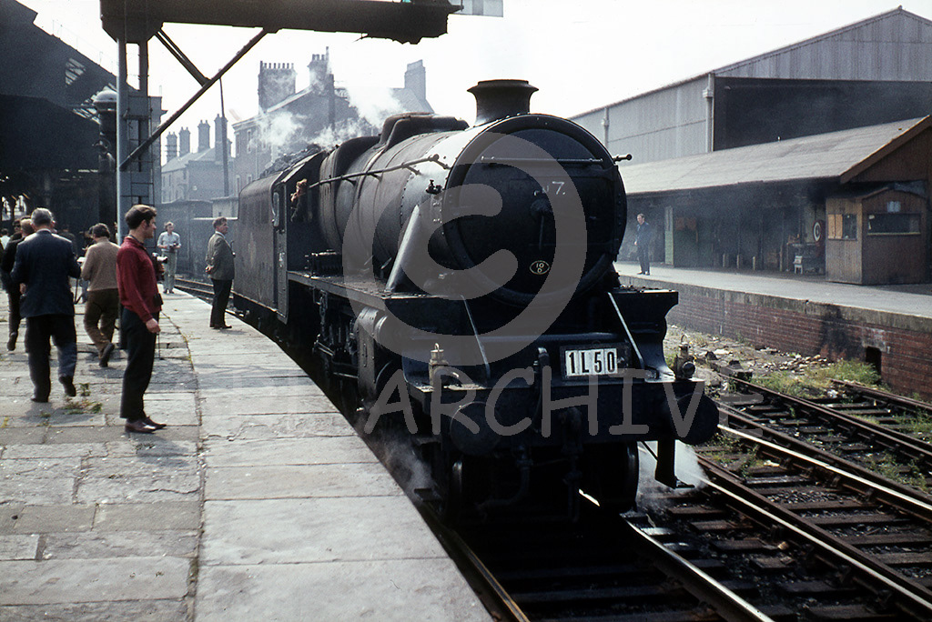 45407 RCTS End of Steam rail tour at Blackburn 4th August 1968 SRL No 250 