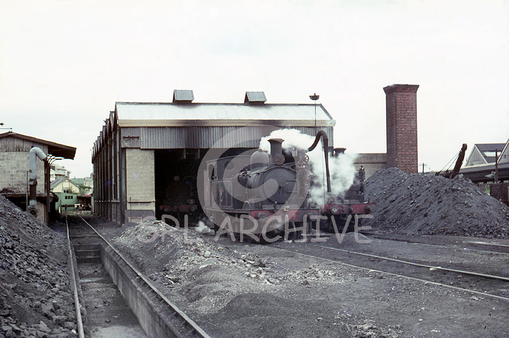 Adams 02 class No W17 'Chale' at Ryde no date Brian Noakes/SRL No 404 