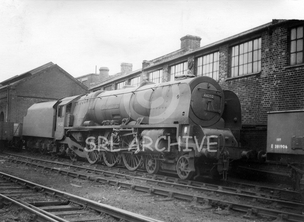 46252 City of Leicester at Camden 28th April 1963 Malcolm Castledine SRL No 1059-11
