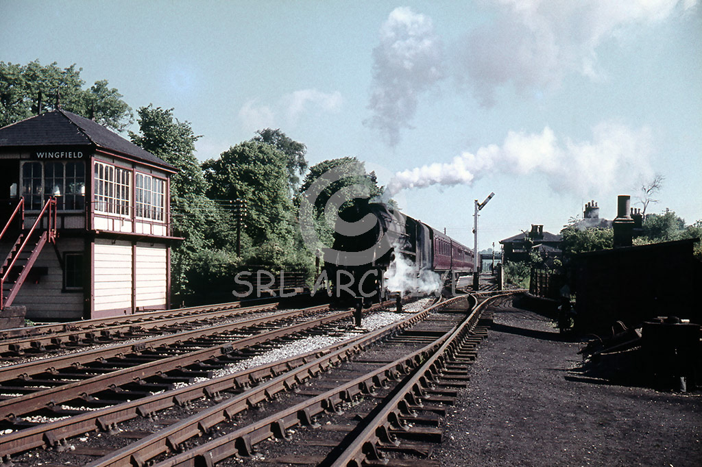 45263 on a Sheffield-Derby service re-starting from Wingfield station 16th June 1962 SRL No 1003 