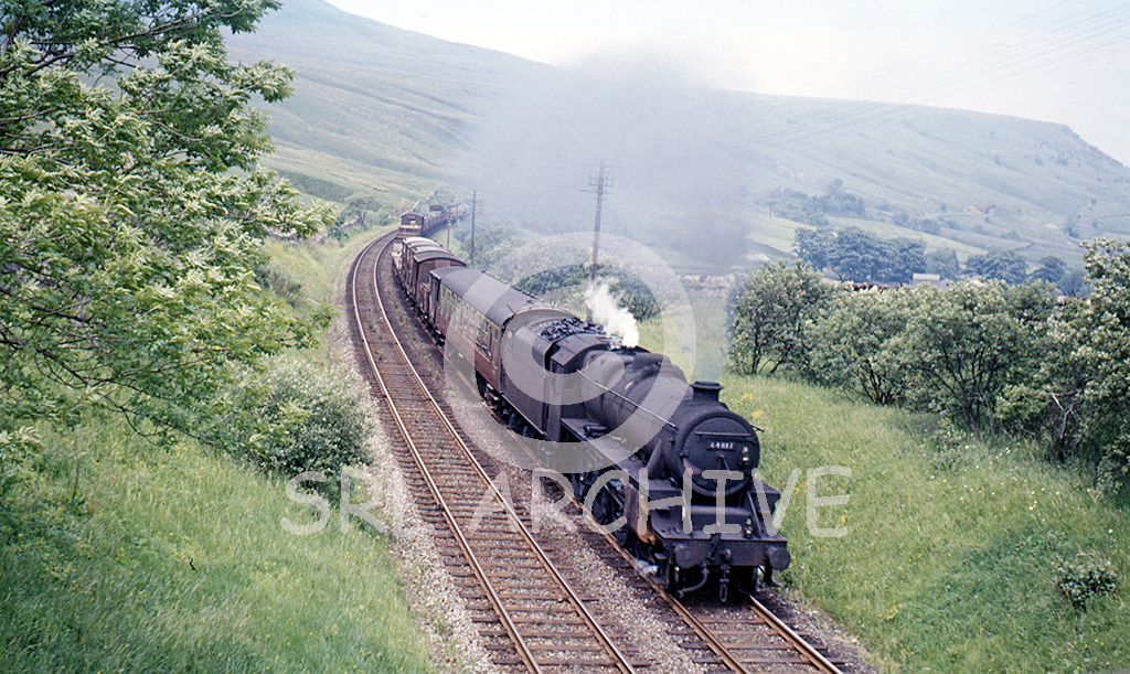 44871 at Ais Gill 10th July 1967 Jospeh Masters/SRL No 505