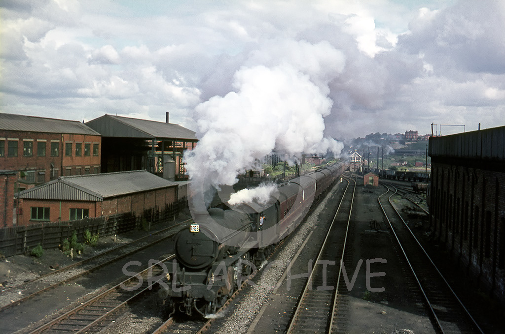 61040 'Roedeer' working through Wakefield on 1P56 4th July 1965 SRL No 387 