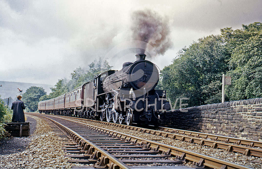 61238 at Hipperholme in the Calderdale area of West Yorkshire 30th July 1966 Joseph Masters/SRL No 543 