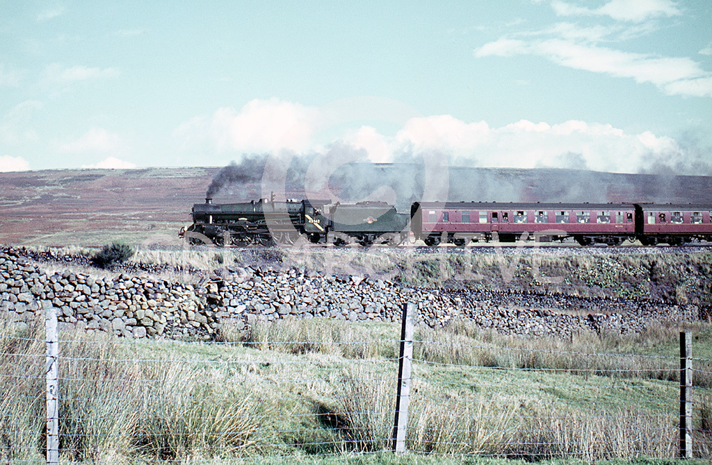 45562 Alberta near Shap Wells JRS South Yorkshireman No 8 rail tour 7th October 1967 SRL No 257 