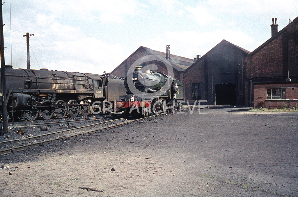 5063 'Earl Baldwin' in the yard at 2A Tyseley on Sunday 12th July 1964 SRL No 944 