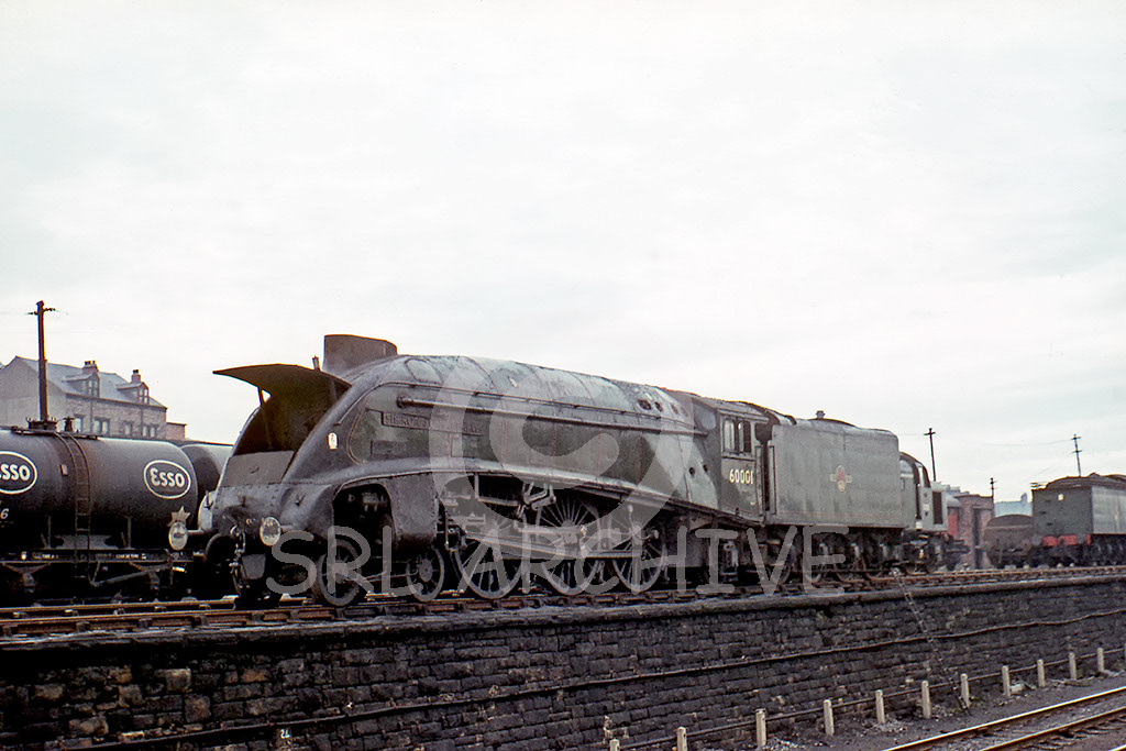 60001 'Sir Ronald Matthews' at Gateshead 24th October 1064 SRL No 83 