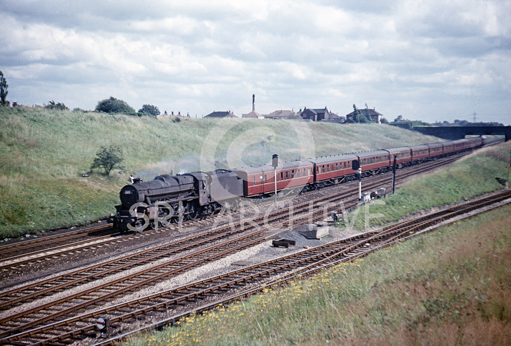 unknown class 5 at Farington Curve Junction no date SRL No 563