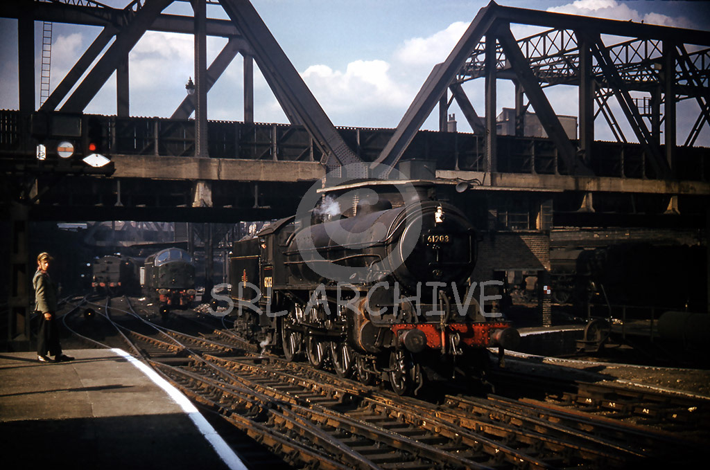 61203 of Cambridge shed at London Liverpool Street station 1958/9 Ken.W.Wightman/SRL No 1001 