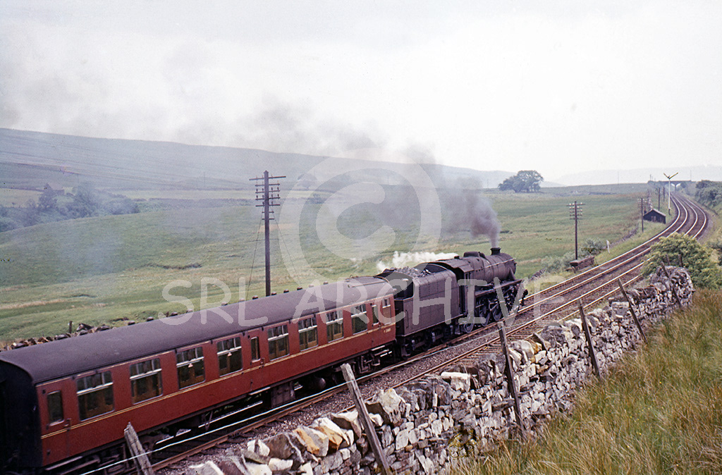 44817 heading south through Ais Gill 7th July 1967 Jospeh Masters/SRL No 366