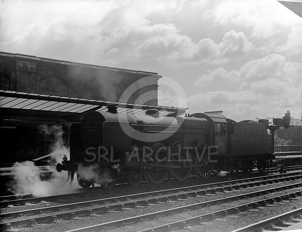 Fowler LMS Patriot Class 4-6-0 No 45551 at Carlisle around 1958 SRL No 657 
