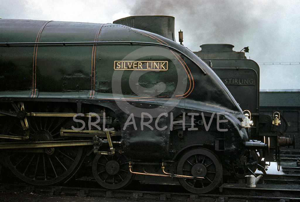 60014 'Silver Link' at Top Shed January 1960 SRL No 35 