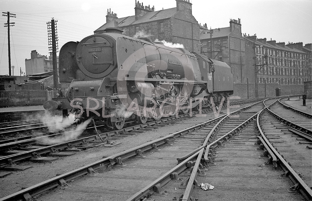 46237 City of Bristol at Eglinton Street station in Glasgow June 1949 SRL No 224
