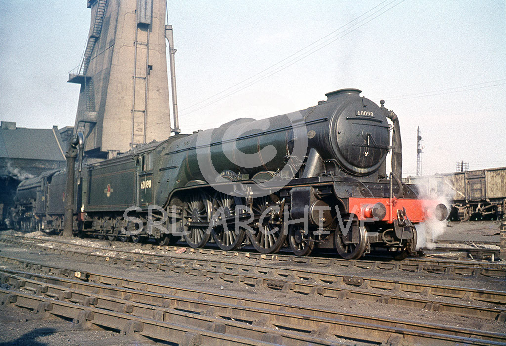 60090 'Grand Parade' in the yard at 64B Edinburgh Haymarket 21st May 1961 SRL No 890 