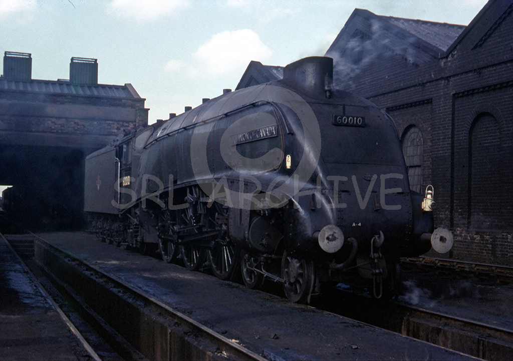 60010 'Dominion of Canada' at Peterborough New England 3rd September 1963 SRL No 343 