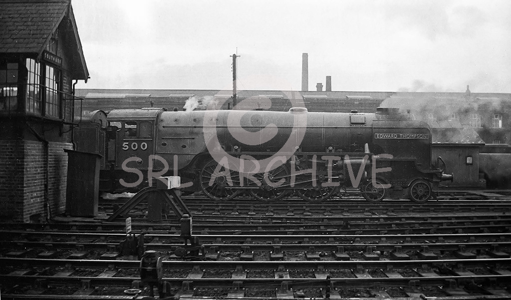 500 'Edward Thompson' at Doncaster in 1947 SRL No 108 