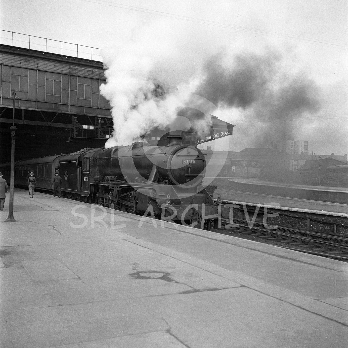 45170 at Perth 4th March 1961 SRL No 735 