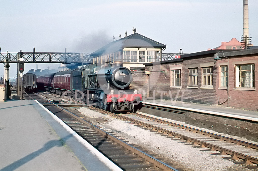 5956 'Horsley Hall' at Southall station no date SRL No 180 