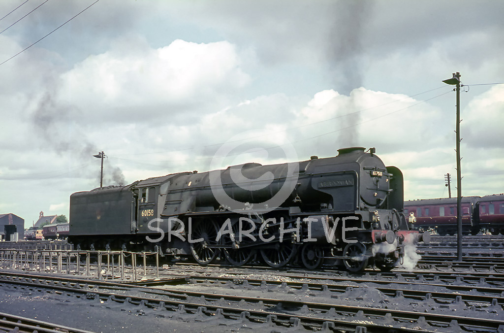 60158 'Aberdonian' in the yard at York MPD 4th August 1964 Tony Smith/SRL No 1149 