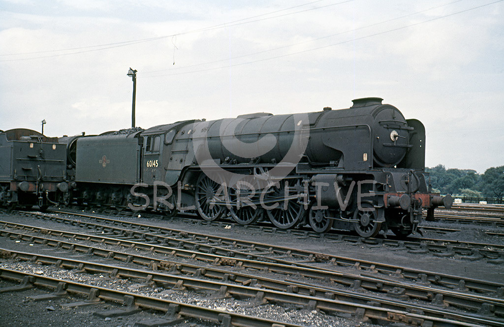 60145 'St Mingo' in the yard at York North in July 1966 SRL No 68 