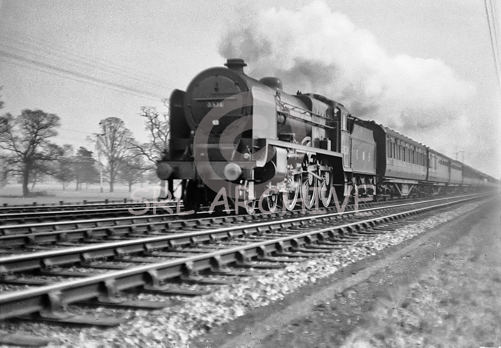 Fowler lMS Patriot Class 4-6-0 No 5538 'Giggleswick' unknown location and date SRL No 659 