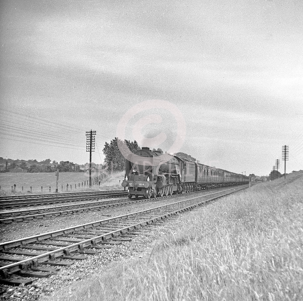 514 'Chamossaire' at East Markham south of Retford in 1947 SRL No 54 