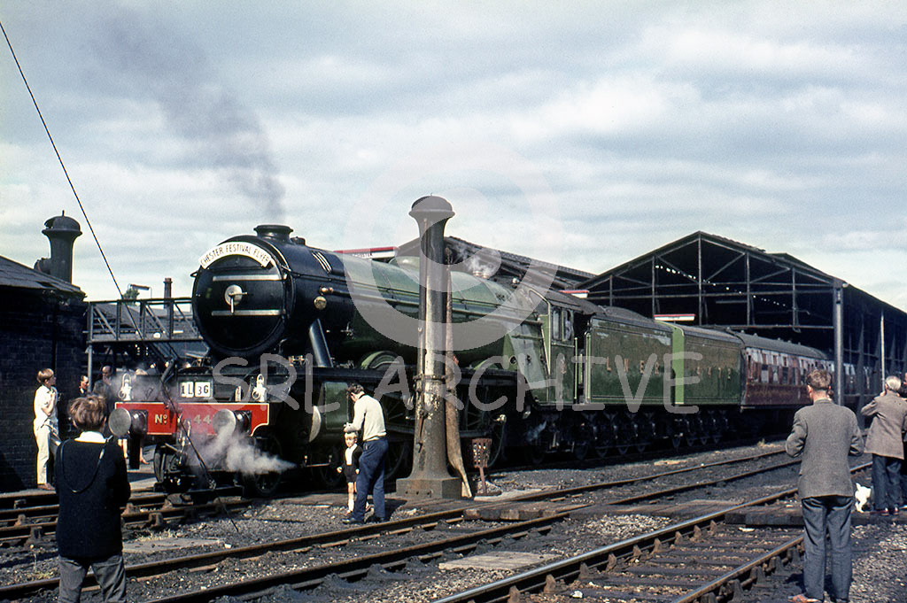 4472 'Flying Scotsman' with the CFOTA/GMRS joint Chester Festival Flyer rail tour seen here at Chester 9th July 1967 John Feild/SRL No 331 