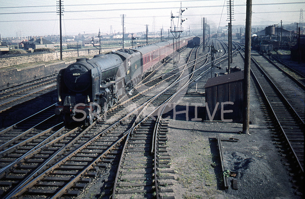 60519 'Honeyway' at Craigentinny carriage sidings with the down Talisman 30th September 1959 E.Kidd/SRL No 524 