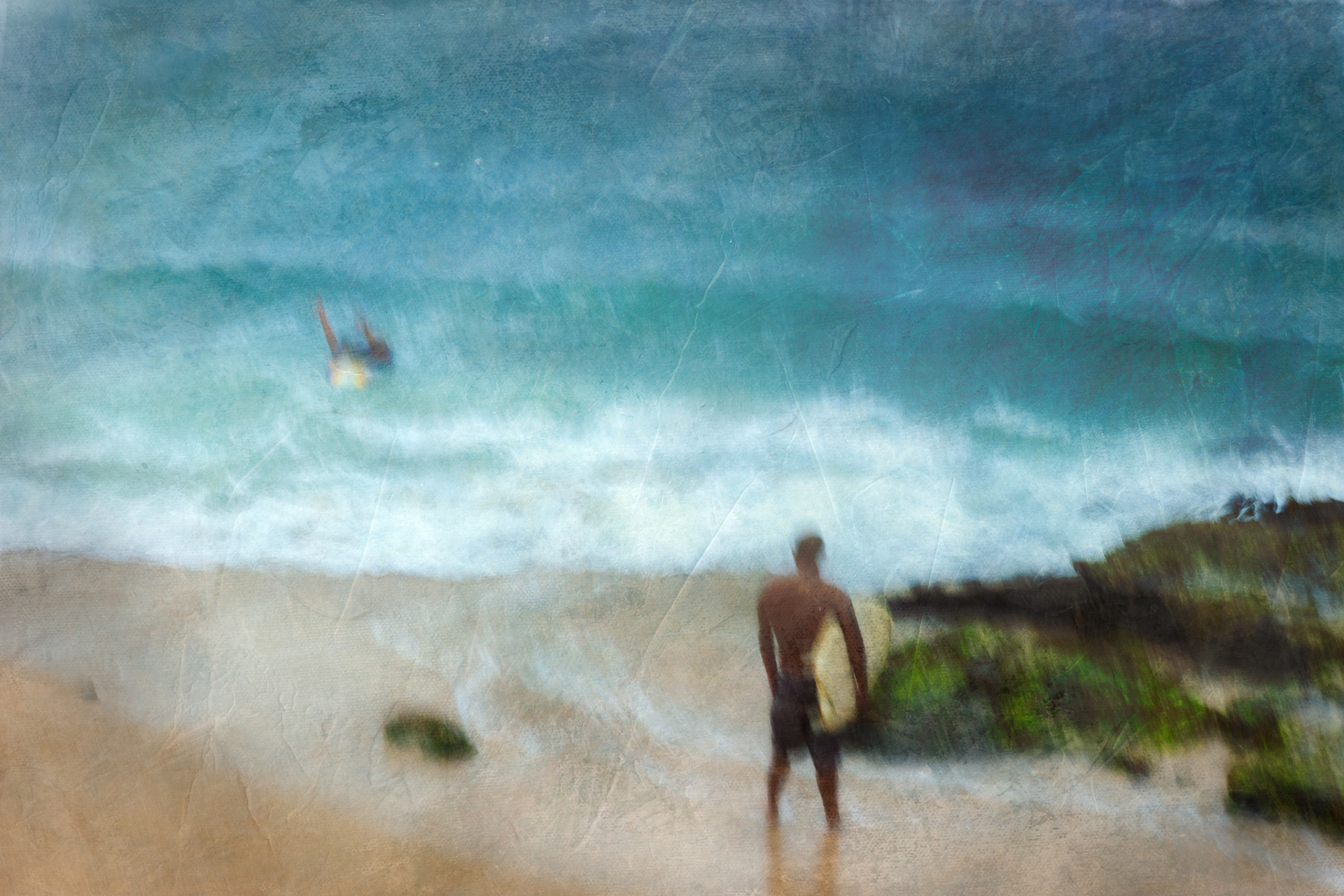 Storm waves, Hookipa Beach Park, Maui.