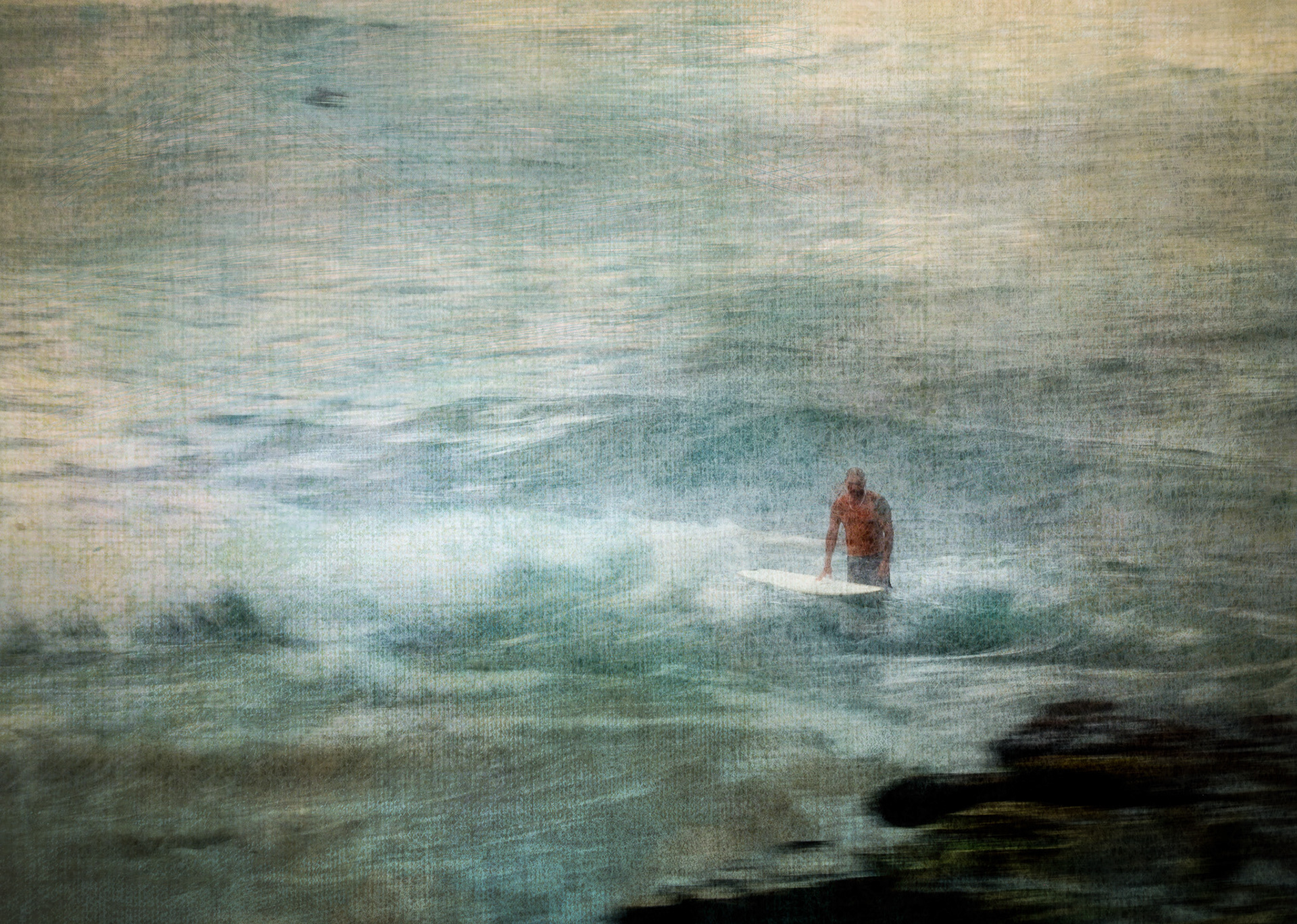 Surfer, Hookipa Beach Park, Maui.