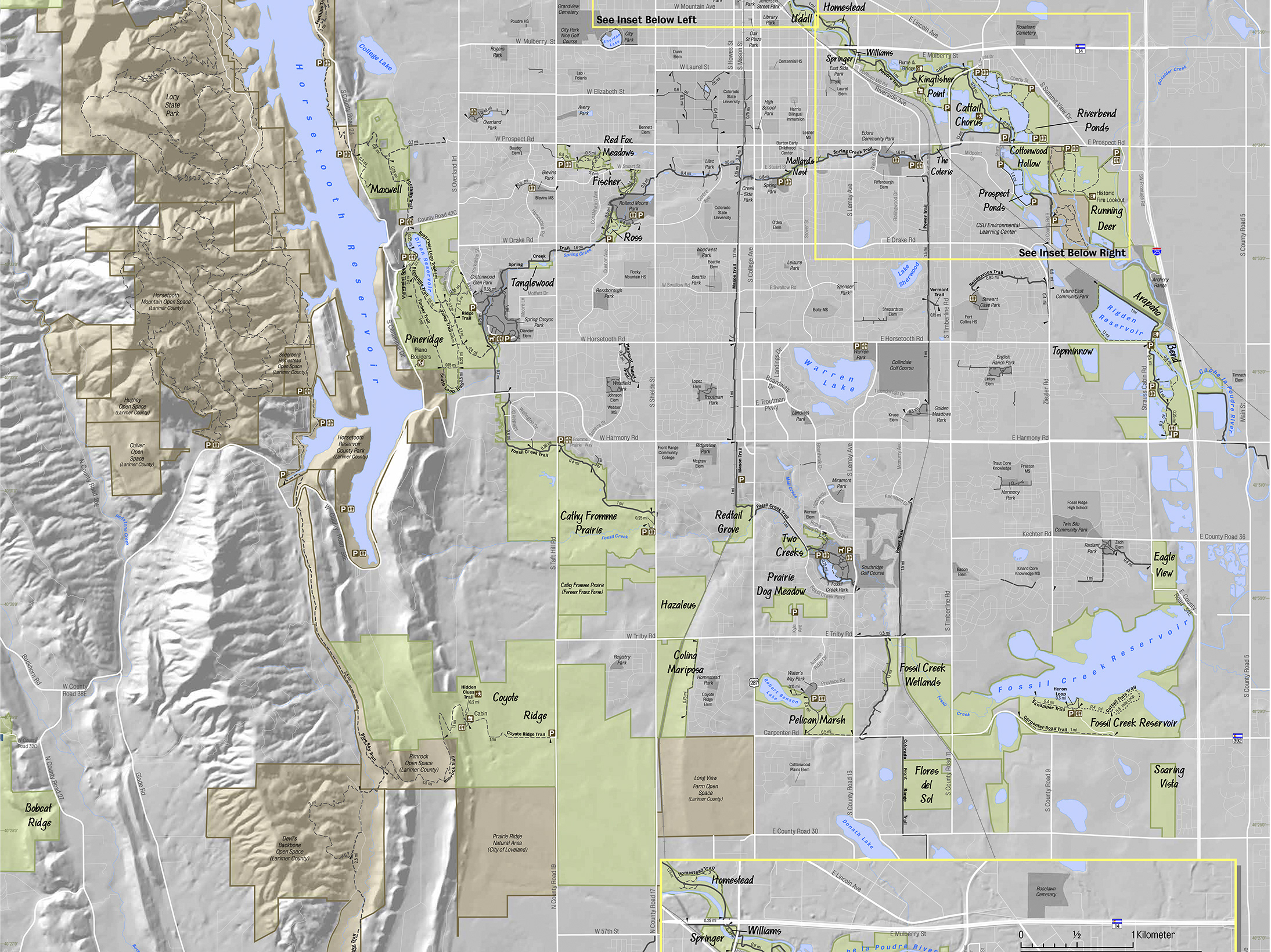 Map Of Ft Collins