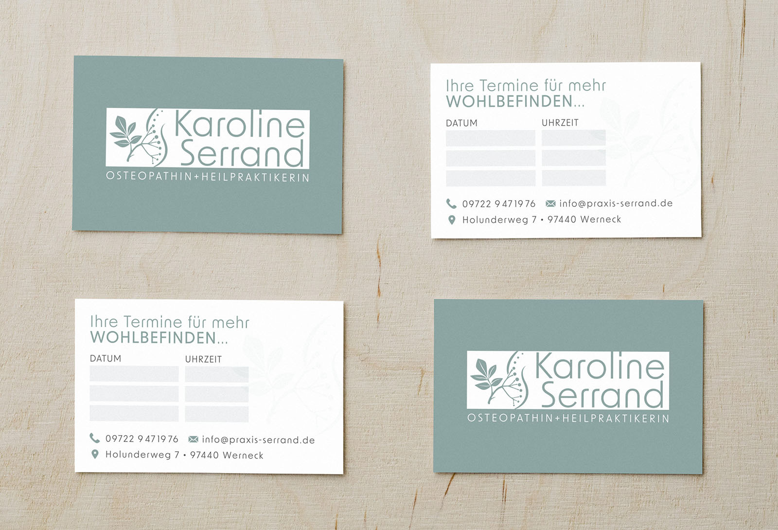 Erstellung von Logo, Designkonzept und Geschäftsausstattung