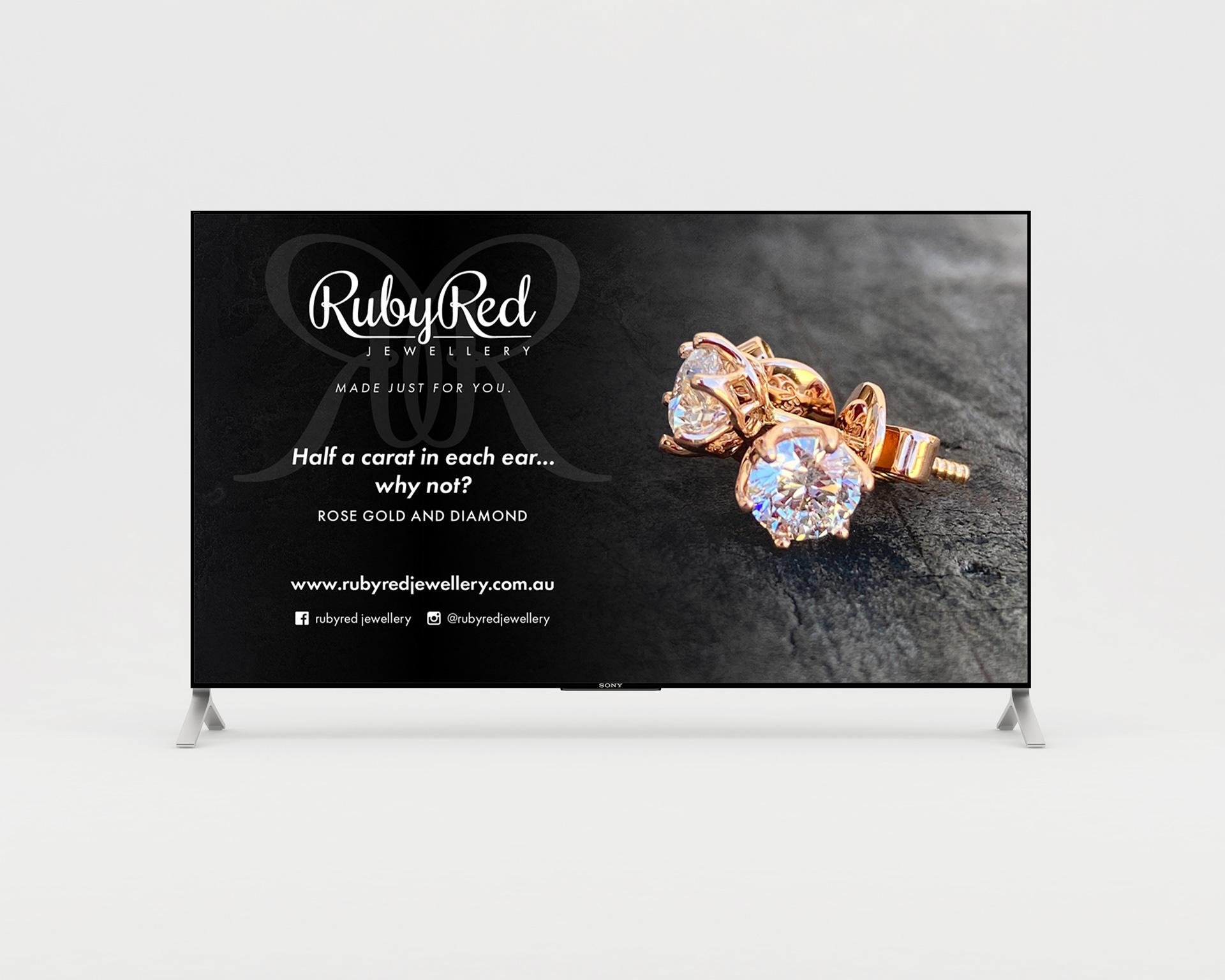 Ruby Red Jewellery Digital Advertising Series